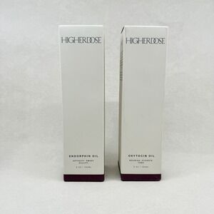 HigherDOSE Higher Dose Oxytocin Body Oil And Endorphin Body Oil Set New Sealed